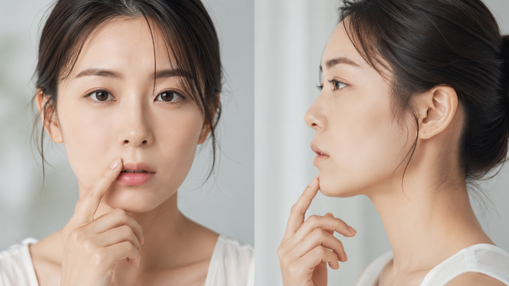 a woman who suffers from a long appearance