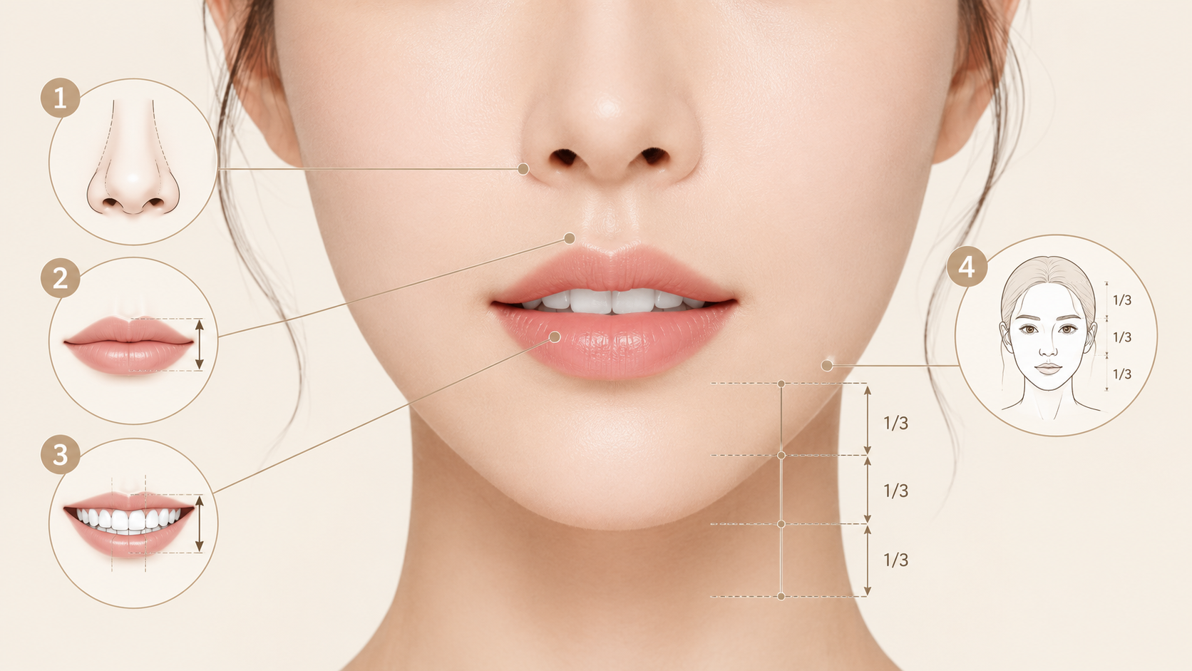 the four criteria for judging who is a good candidate for a lip lift